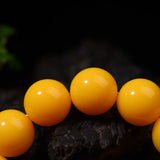 Serenemyst Natural Amber Beads Serenity Harmony Mala Bracelet