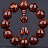 Serenemyst Hainan High Density Scented Rosewood Bead Health Healing Bracelet
