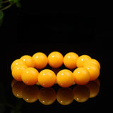 Serenemyst Natural Amber Beads Serenity Harmony Mala Bracelet