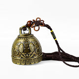 Serenemyst Handmade Feng Shui Koi Fish Phenix Protection Luck Wind Bell