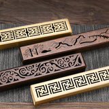 Serenemyst Pure Copper Vintage Hollow-out Meditation Incense Aromatherapy Box