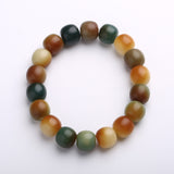 Serenemyst Natural Bodhi Seed Beads Harmony Wisdom Mala Bracelet