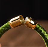 Serenemyst Handmade Red String Kasyapa Style Magnetic Buckle  Protection Bracelet