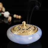 Serenemyst Glass Zen Meditation Healing Incense Burner