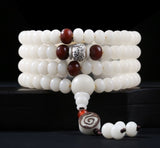 Serenemyst 108 Bodhi Seed Beads Harmony Mala Necklace Bracelet