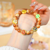Serenymyst Bodhi Seed Five Directions Meditation Bracelet