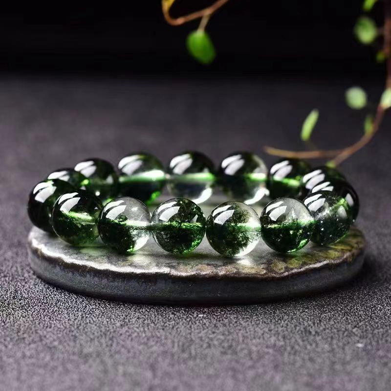 Serenemyst Natural Green Crystal Energy Cleansing Bracelet