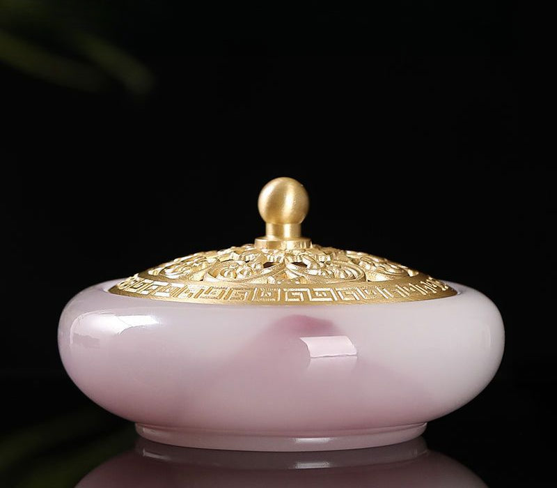 Serenemyst Glass Zen Meditation Healing Incense Burner